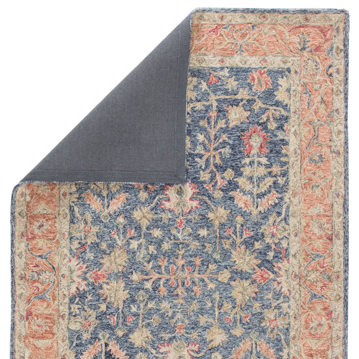 Pargas III Area Rug - 7'10" X 9'10" - Blue/Red