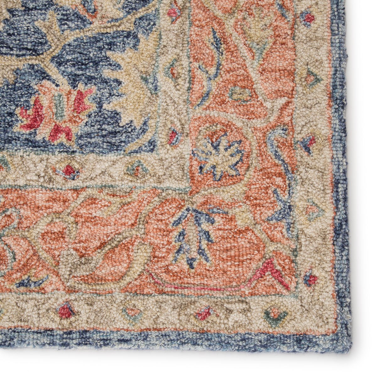 Pargas III Area Rug - 7'10" X 9'10" - Blue/Red