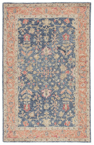 Pargas III Area Rug - 7'10" X 9'10" - Blue/Red