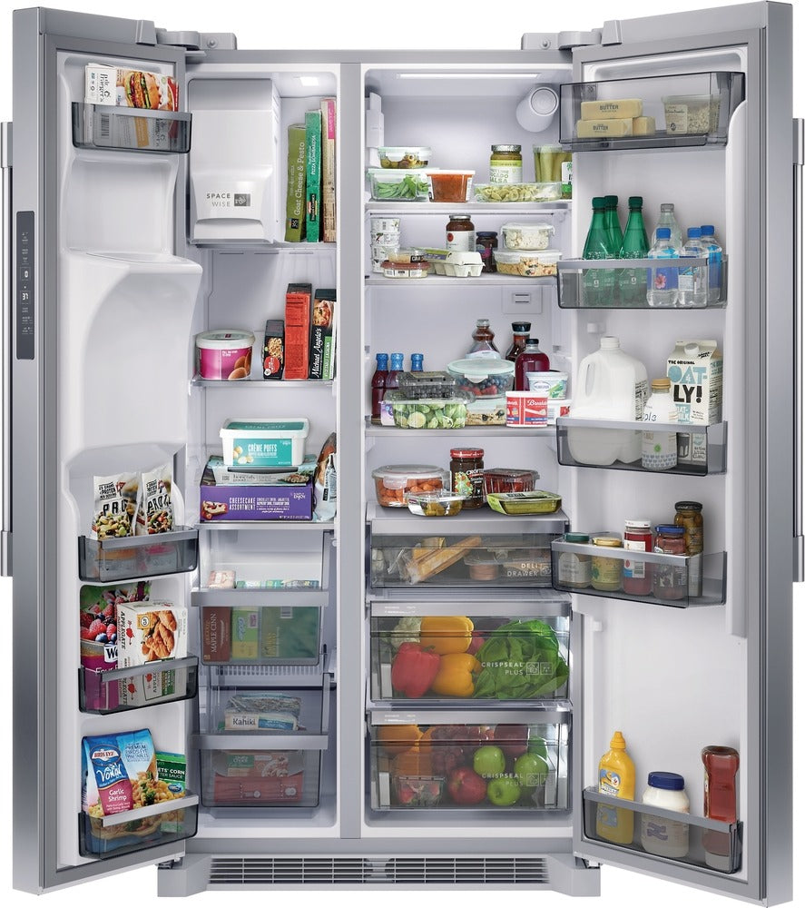 Frigidaire Professional 36" 22.3 Cu. Ft. Smudge-Proof® Stainless Steel Counter-Depth Side-by-Side Refrigerator - PRSC2222AF