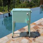 Permasteel 80QT Furniture Style Patio Cooler - Mint