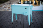 Permasteel 80QT Patio Cooler - Turquoise