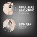 Permasteel 80Qt Furniture Style Patio Cooler - Cream