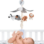 Patchwork Jungle Musical Mobile