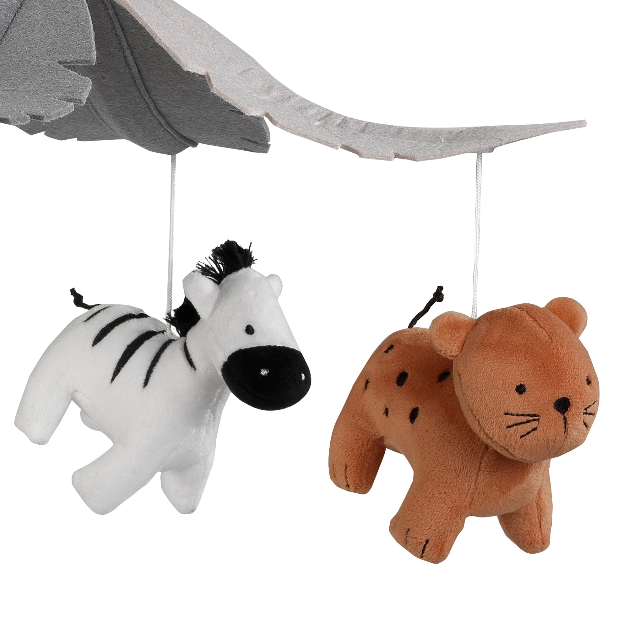 Patchwork Jungle Musical Mobile