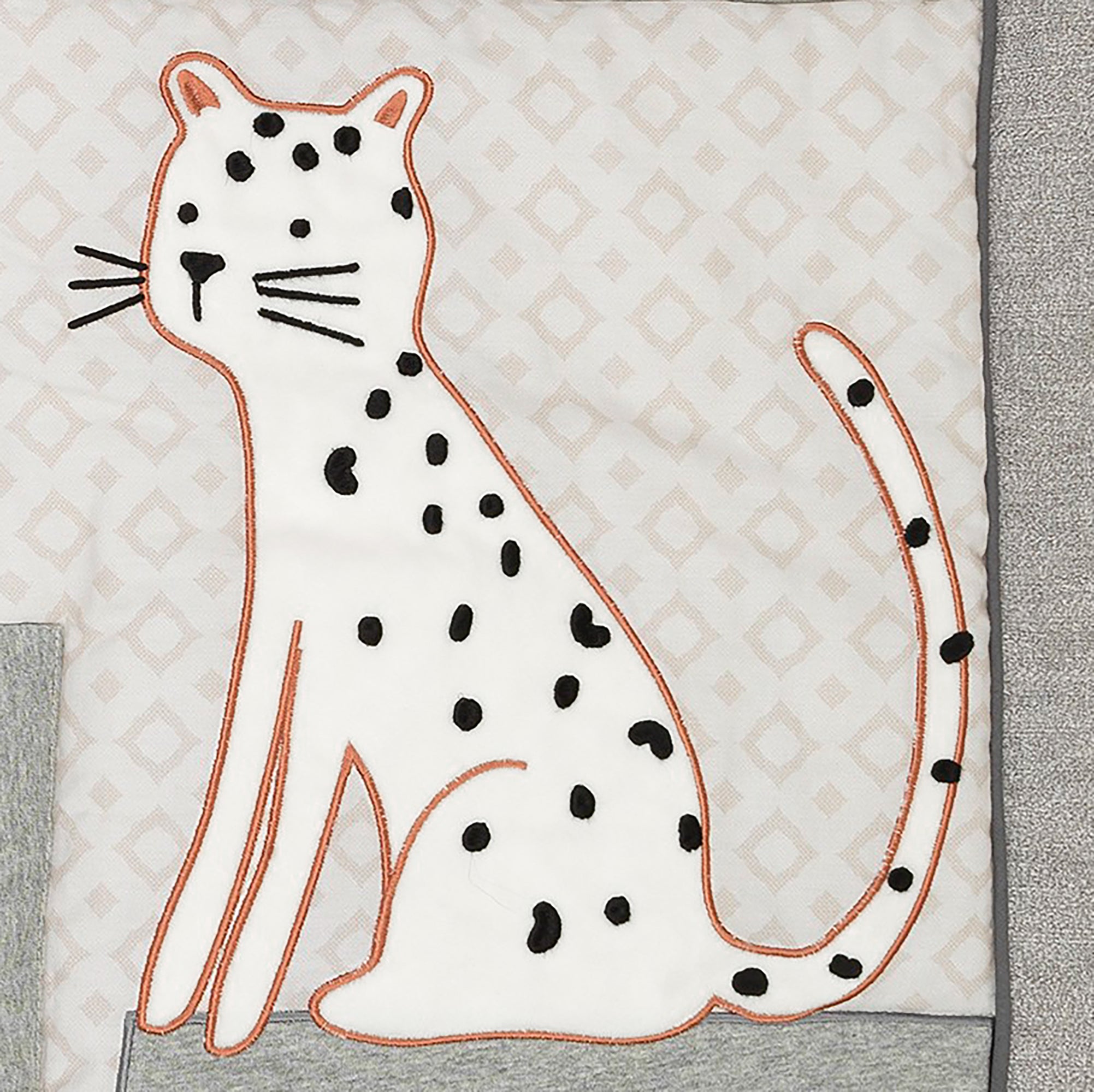 Patchwork Jungle 4-Piece Bedding Set