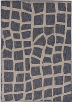 Kitimat I Indoor/Outdoor Area Rug - 7'10" x 10'10" - Blue/Grey