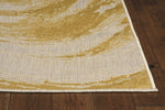 Kitimat II Indoor/Outdoor Area Rug - 5'3" x 7'7" - Ivory/Gold