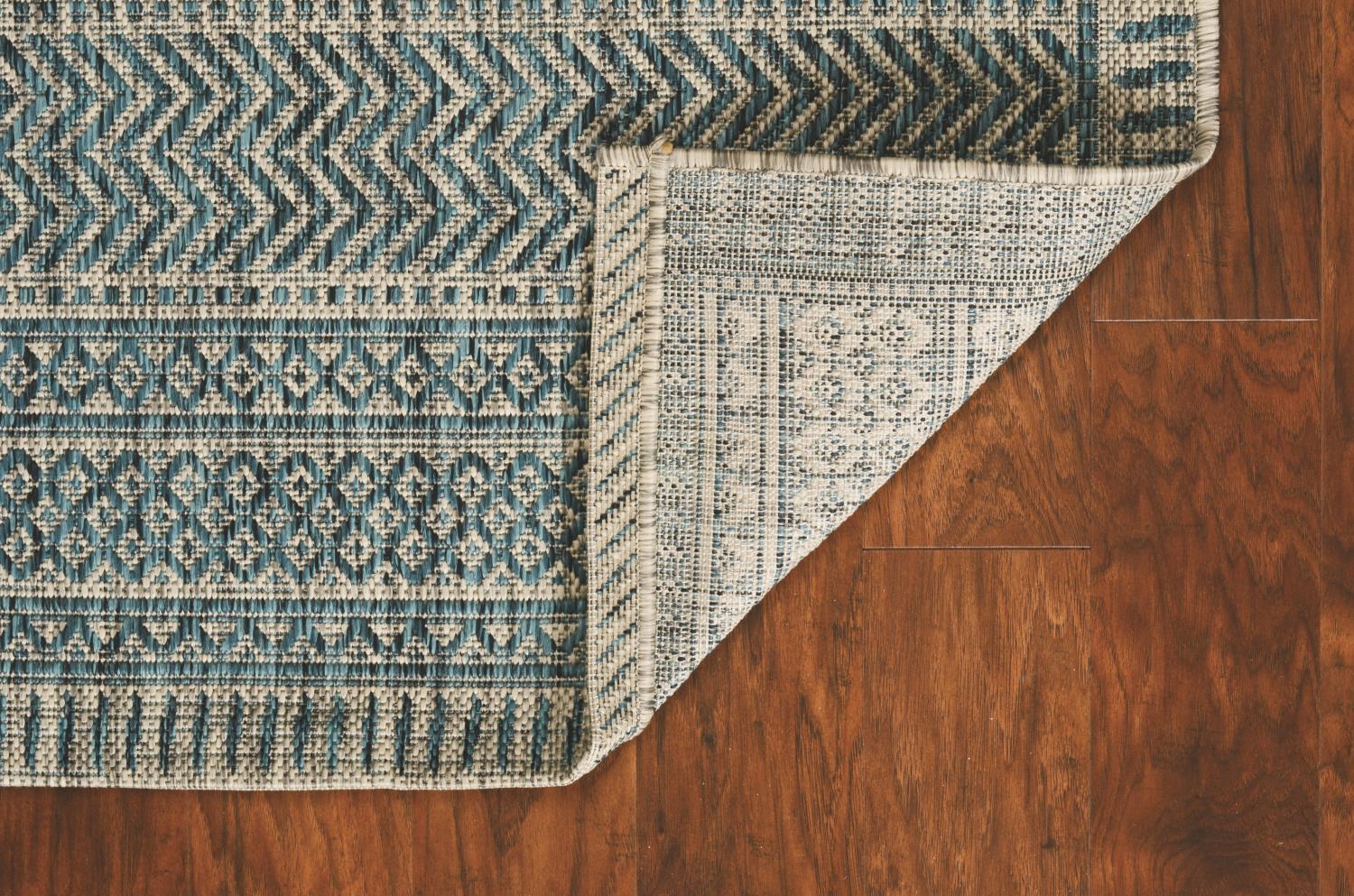 Parma II 7'10" x 10'10" - Teal Area Rug