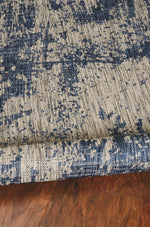 Parma VI 7'10" x 10'10" - Grey/Denim Area Rug
