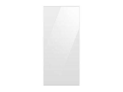 Samsung BESPOKE Panneau du haut personnalisé pour réfrigérateur 4 portes FlexMC de 36 po en verre blanc RA-F18DUU12/AA