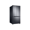 Samsung Réfrigérateur 24,5 pi³ porte à deux battants avec glace et eau interne 33 po acier inoxydable noir RF25C5551SG/AA