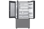 Samsung BESPOKE 36" 23.9 Cu. Ft. Stainless Steel Counter-Depth French Door Refrigerator with Beverage Center - RF24BB6600QLAA