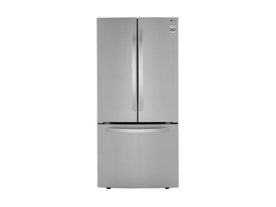LG Réfrigérateur avec porte à 2 battants 25,1 pi³ acier inoxydable LRFCS2503S
