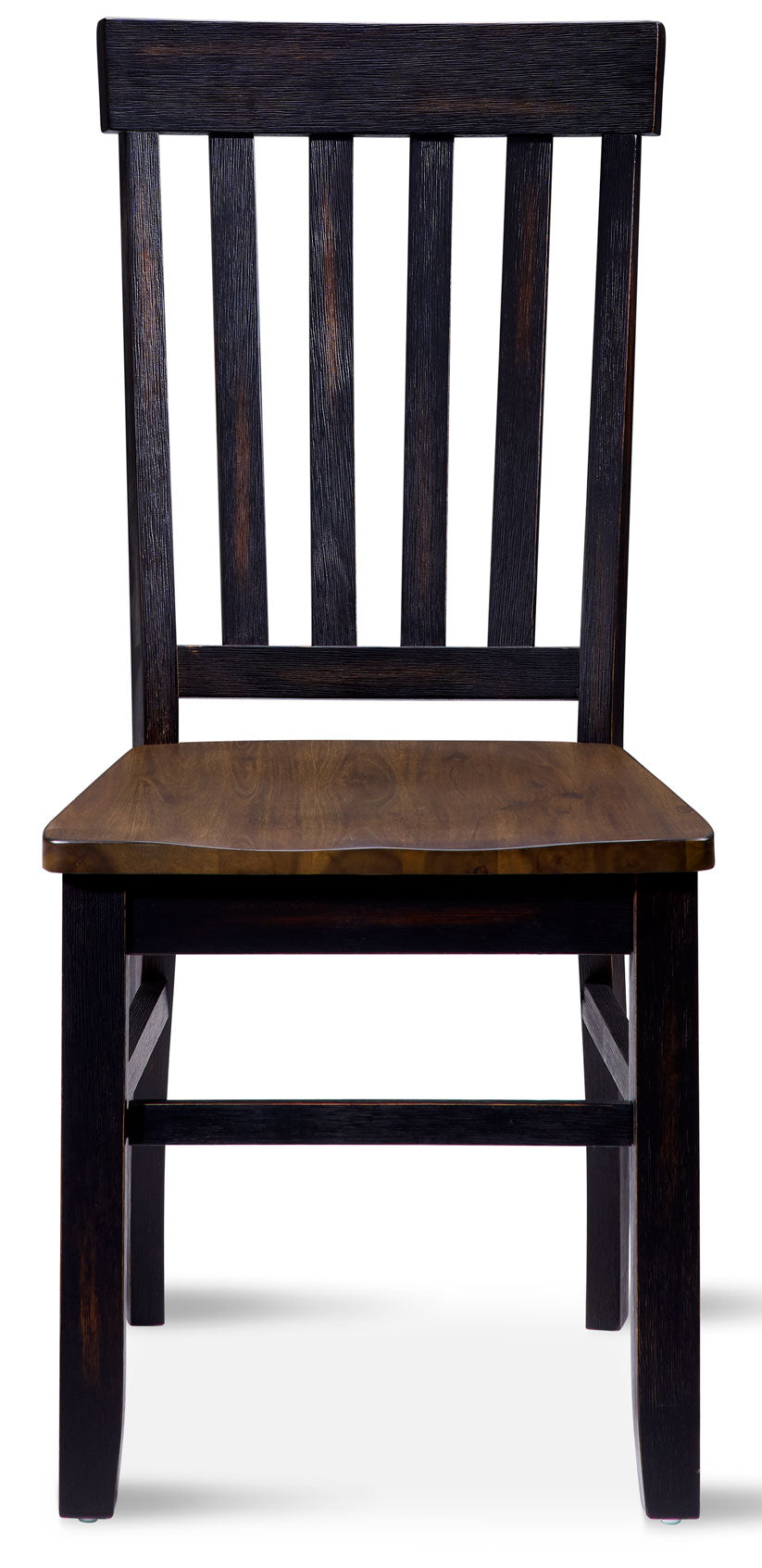 Raven Noir Side Chair - Ebony, Driftwood