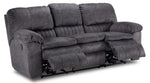 Reyes Power Reclining Sofa and Loveseat Set - Grey
