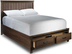 Rossco 5-Piece King Storage Bedroom Package - Rustic Oak