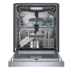 Bosch Fingerprint Resistant Stainless Steel 24-Inch Smart Built-In Dishwasher with Home Connect, Third Rack, 46 dBA - SHE53B75UC