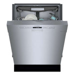 Bosch Fingerprint Resistant Stainless Steel 24-Inch Smart Built-In Dishwasher with Home Connect, Third Rack, 46 dBA - SHE53B75UC