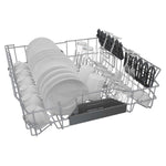Bosch Fingerprint Resistant Stainless Steel 24-Inch Smart Built-In Dishwasher with Home Connect, Third Rack, 46 dBA - SHE53B75UC