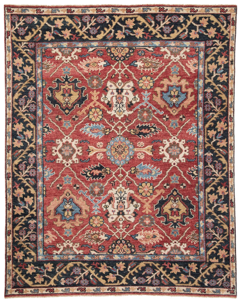 Skalkota I Area Rug - 6' X 9' - Red/Multi