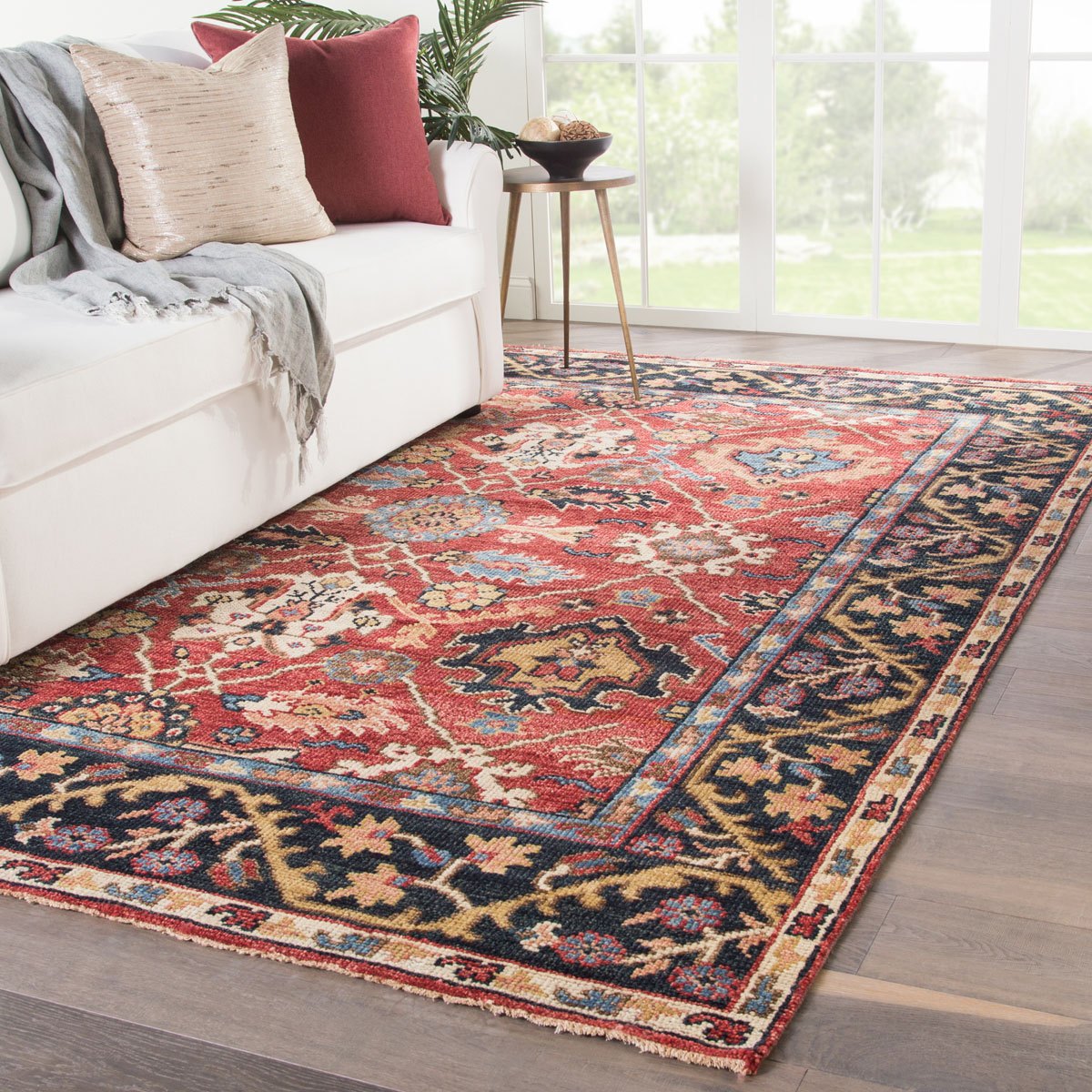 Skalkota I Area Rug - 8'6" X 11'6" - Red/Multi