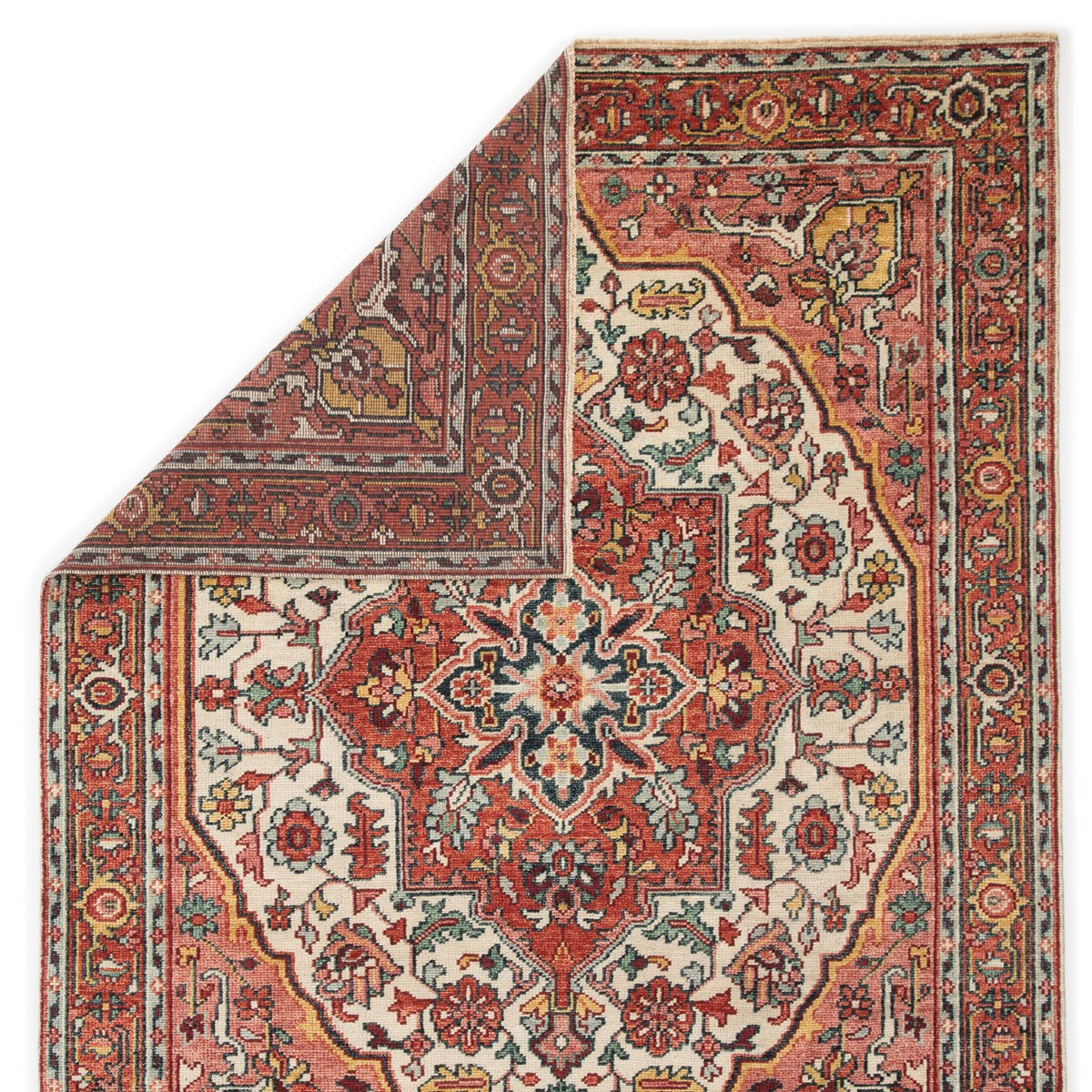 Skalkota VI Area Rug - 8'6" X 11'6" - Pink/Multi
