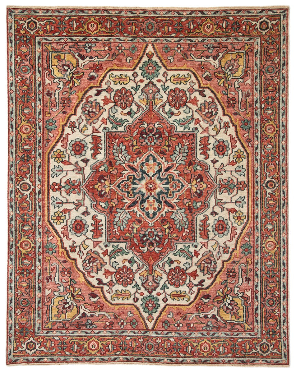 Skalkota VI Area Rug - 8'6" X 11'6" - Pink/Multi