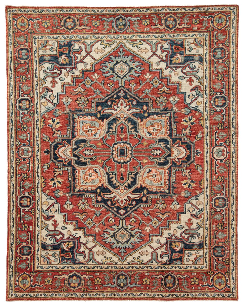 Skalkota VIII Area Rug - 8'6" X 11'6" - Red/Multi