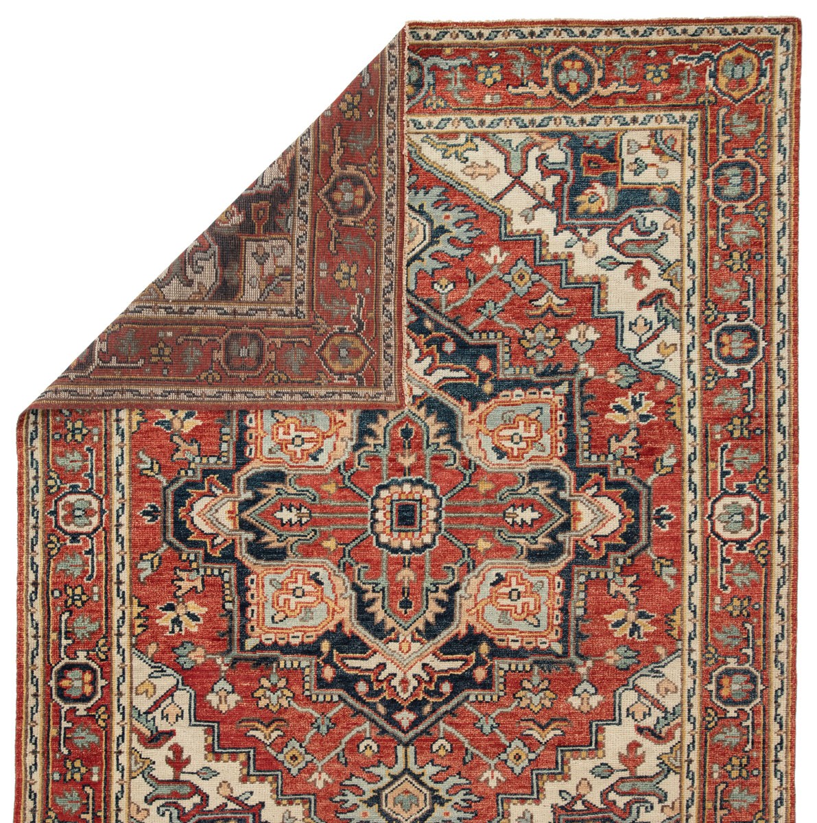 Skalkota VIII Area Rug - 8'6" X 11'6" - Red/Multi