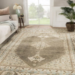 Skalkota II Area Rug - 8'6" X 11'6" - Blue/Ivory