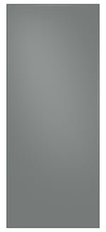 Samsung BESPOKE Grey Matte Glass Custom Top Panel for 36" French-Door Refrigerator - RA-F18DU331/AA