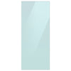 Samsung BESPOKE Panneau du haut personnalisé pour réfrigérateur avec porte à 2 battants de 36 po en verre bleu matin RA-F18DU3CM/AA