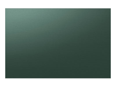 Samsung BESPOKE Panneau du bas personnalisé pour réfrigérateur avec porte à 2 battants de 36 po en acier vert émeraude RA-F36DB3QG/AA