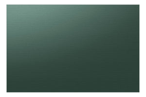 Samsung BESPOKE Panneau du bas personnalisé pour réfrigérateur avec porte à 2 battants de 36 po en acier vert émeraude RA-F36DB3QG/AA