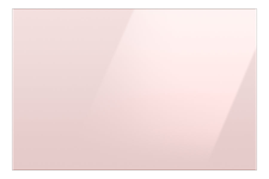 Samsung BESPOKE Pink Glass Custom Bottom Panel for 36" French-Door Refrigerator - RA-F36DB3P0/AA