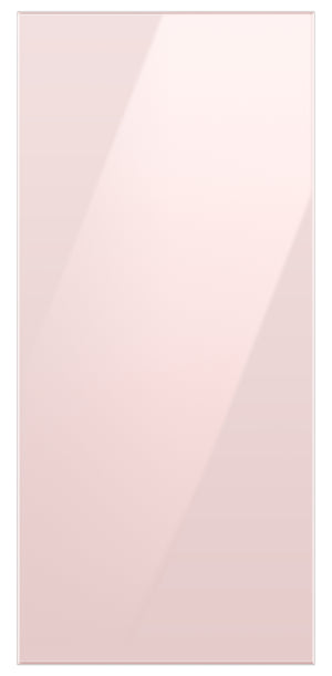 Samsung BESPOKE Panneau du haut personnalisé pour réfrigérateur 4 portes FlexMC de 36 po en verre rose RA-F18DUUP0/AA