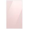 Samsung BESPOKE Panneau du bas personnalisé pour réfrigérateur 4 portes FlexMC de 36 po en verre rose RA-F18DBBP0/AA