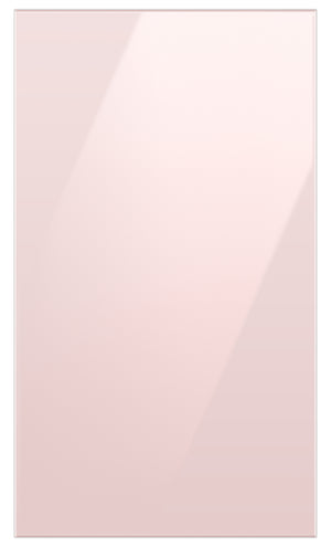 Samsung BESPOKE Panneau du bas personnalisé pour réfrigérateur 4 portes FlexMC de 36 po en verre rose RA-F18DBBP0/AA