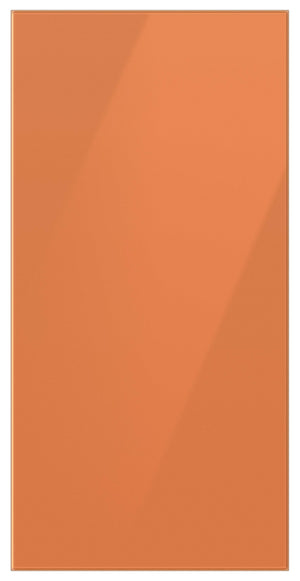Samsung BESPOKE Panneau du haut pour réfrigérateur avec porte à 2 battants en verre clémentine RA-F18DU4CH/AA