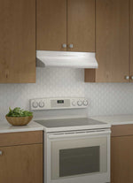 Broan White 30" 210 Max CFM Under-the-Cabinet Range Hood - BU230WW