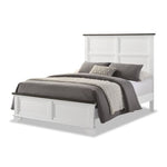 Abigail 6-Piece Full Bedroom Package - White and Grey