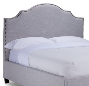Alana Tête de lit double – gris pâle