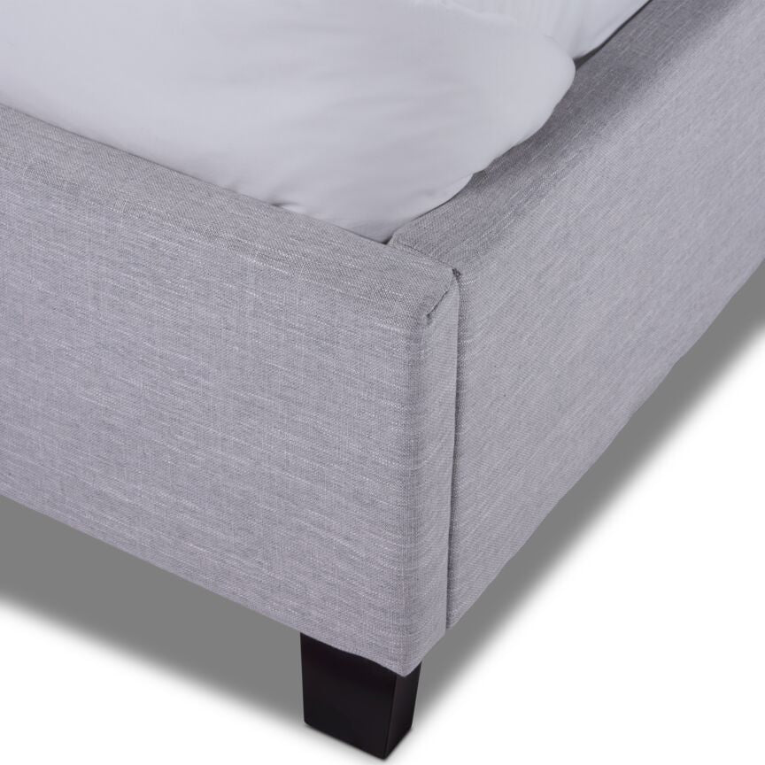 Alana 3-Piece Queen Bed - Light Grey