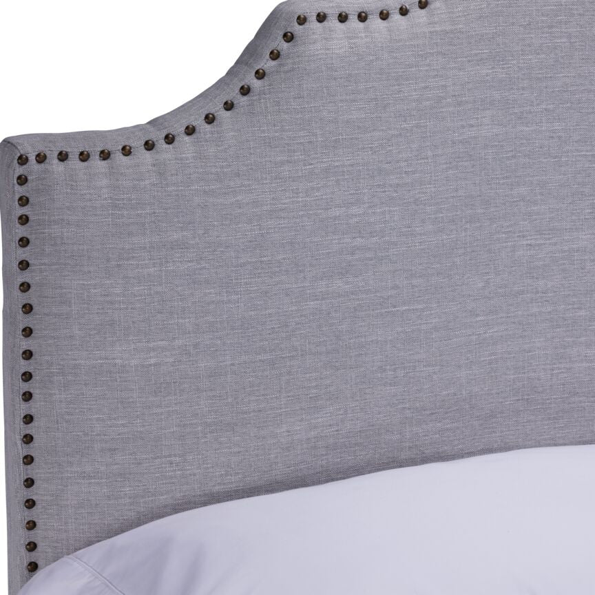 Alana 3-Piece Full Bed - Light Grey
