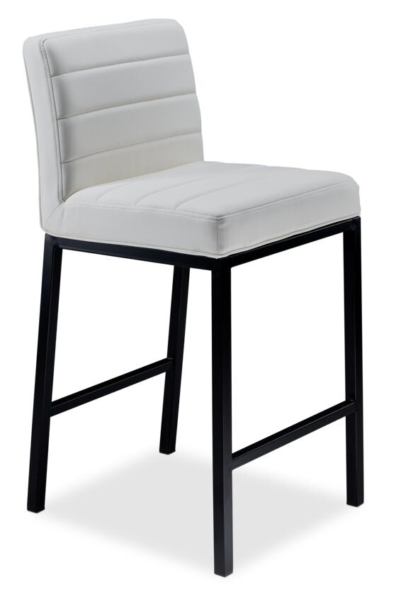 Amos Counter Height Stool - White