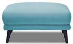 Angie Ottoman - Seafoam