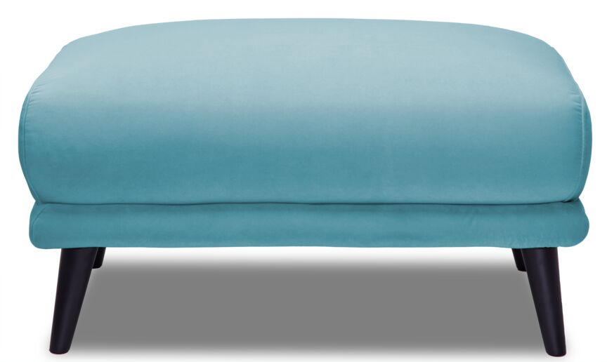 Angie Ottoman - Seafoam