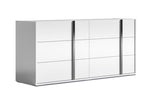 Bianca 6 Drawer Dresser - White Lacquer