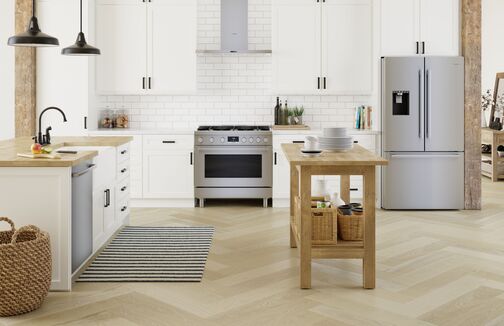 Bosch 36" 26 Cu. Ft. Stainless Steel French Door Refrigerator - B36FD50SNS